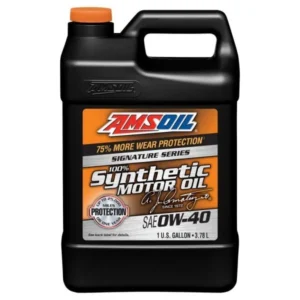 AMSOIL Signature Series 0W-40 Synthetic Engine Oil 3.78L (Gallon) AZF1G