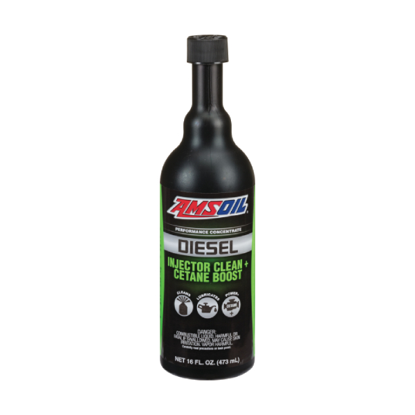 Amsoil Injector Clean & Cetane Boost Diesel Additive ADS - 8oz (237ml)